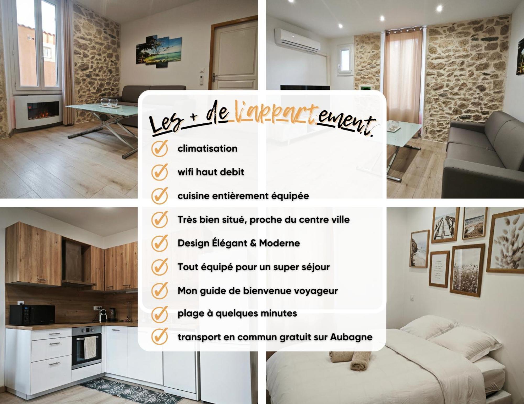 Appartement Tout Confort A 2 Pas Du Centre Ville أوباني المظهر الخارجي الصورة